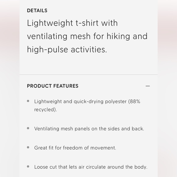 Fjallraven Abisko Mesh Tee - Picture 8 of 10